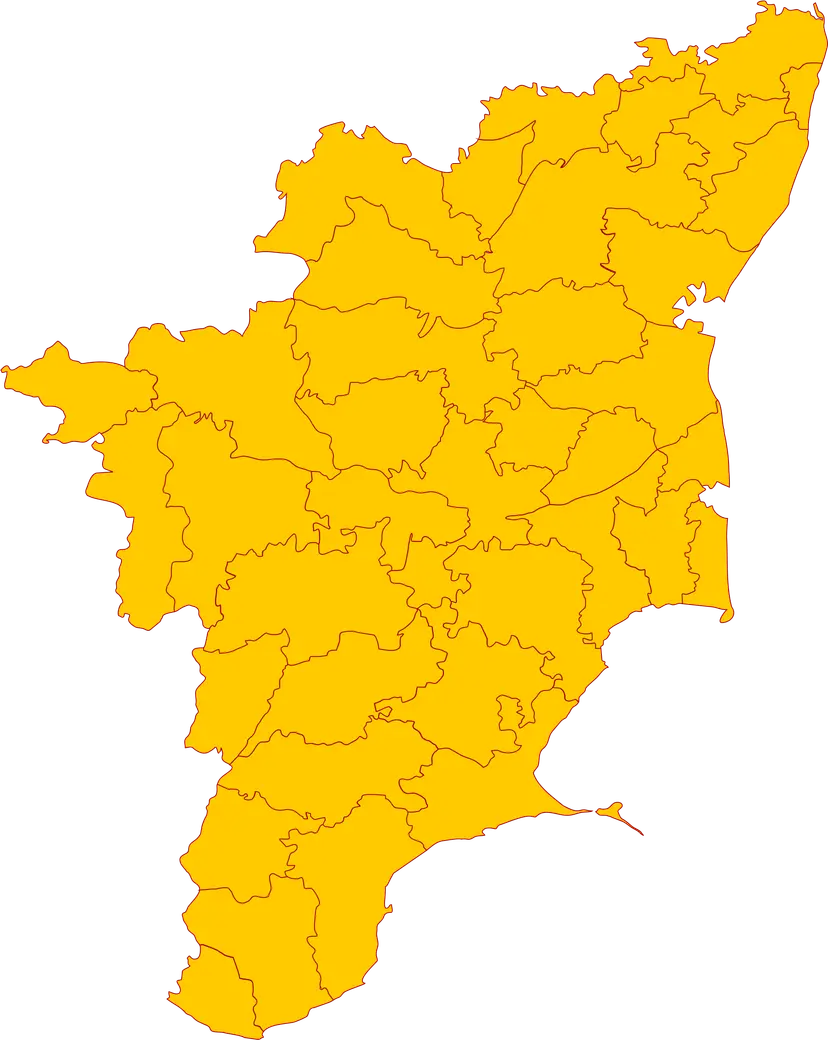 Tamil Nadu Map